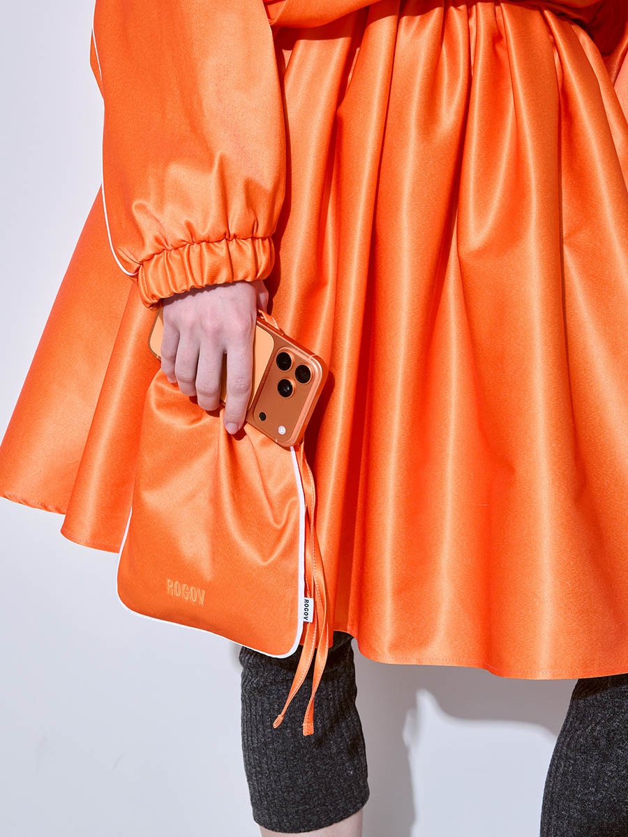 Юбка оранжевая