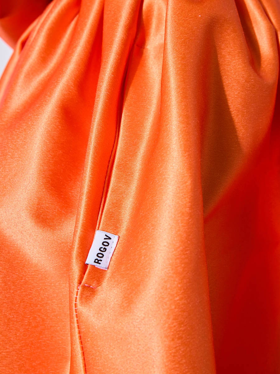 Юбка оранжевая