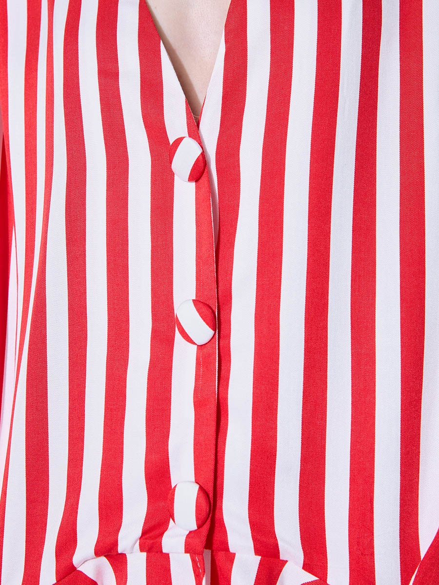 Блуза в полоску