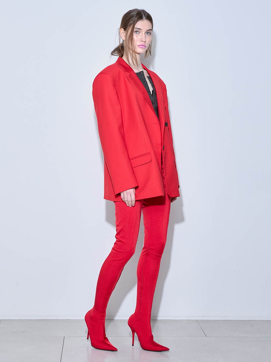 Жакет красный