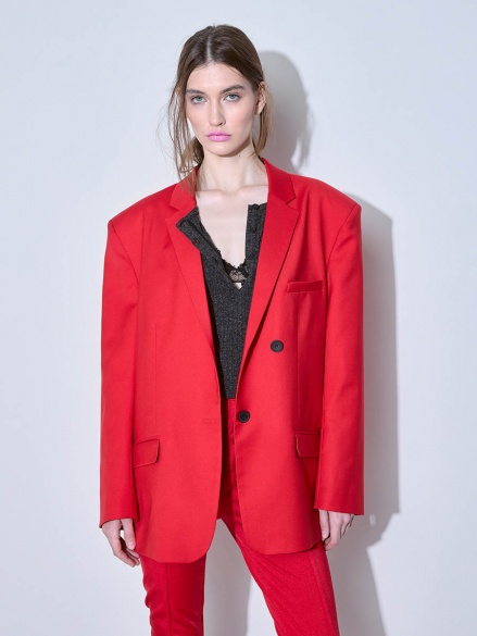 Жакет красный