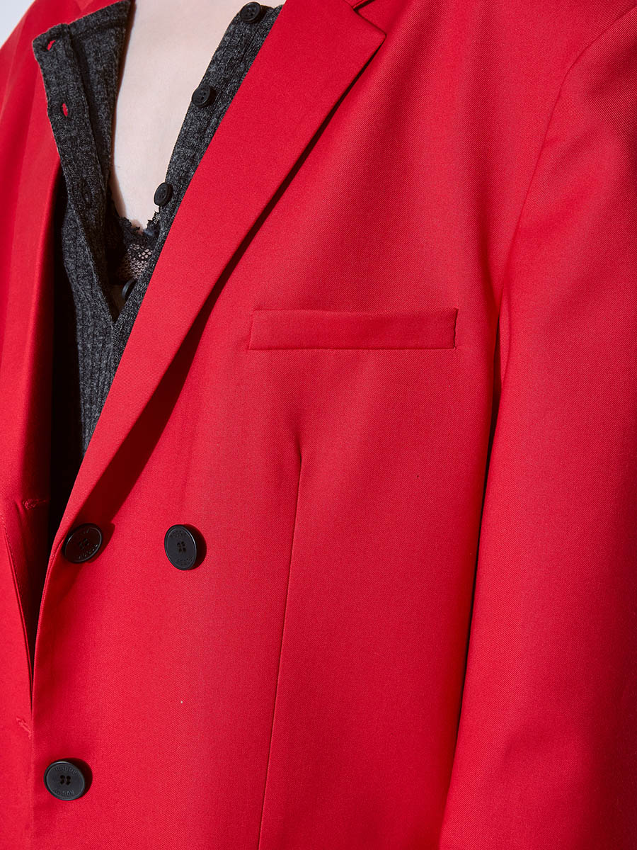 Жакет красный