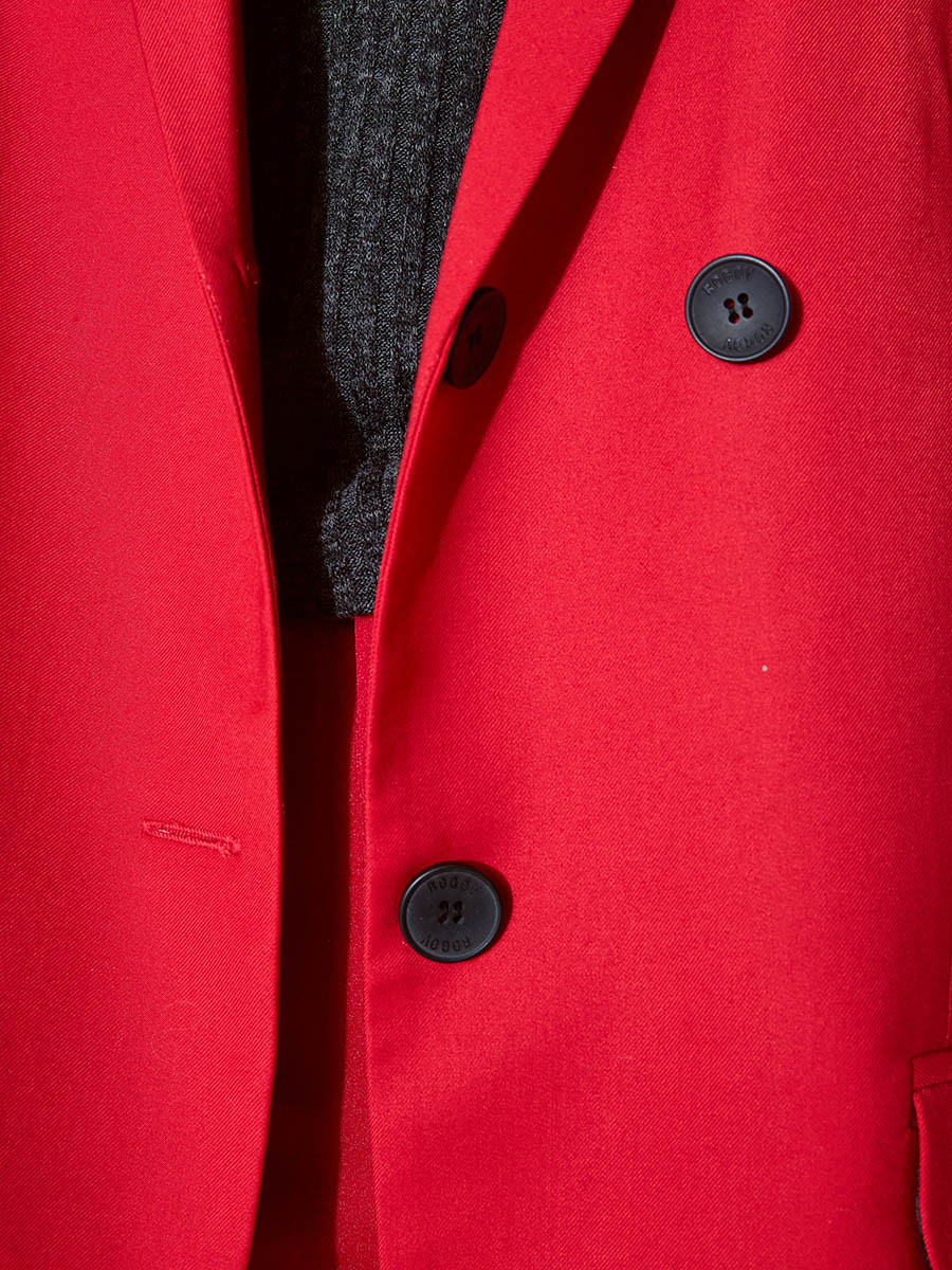 Жакет красный