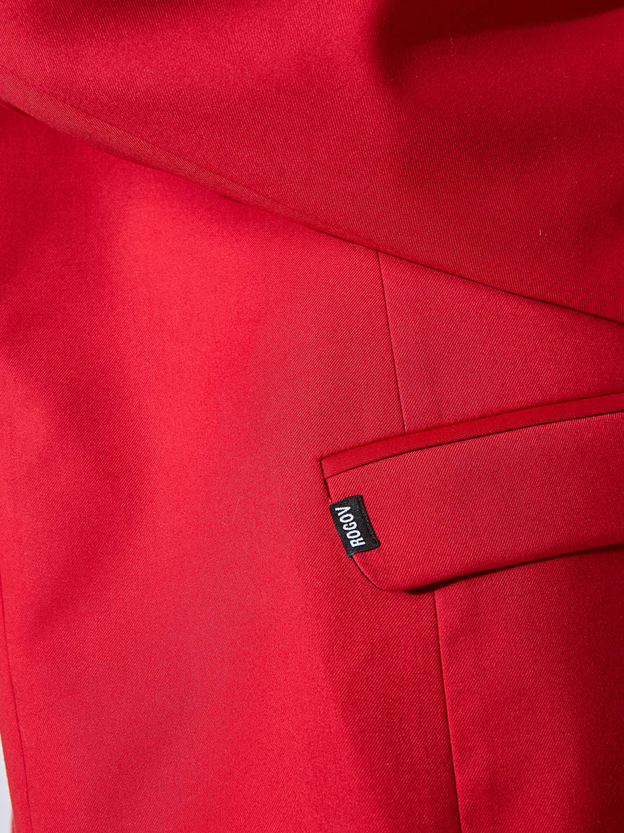 Жакет красный