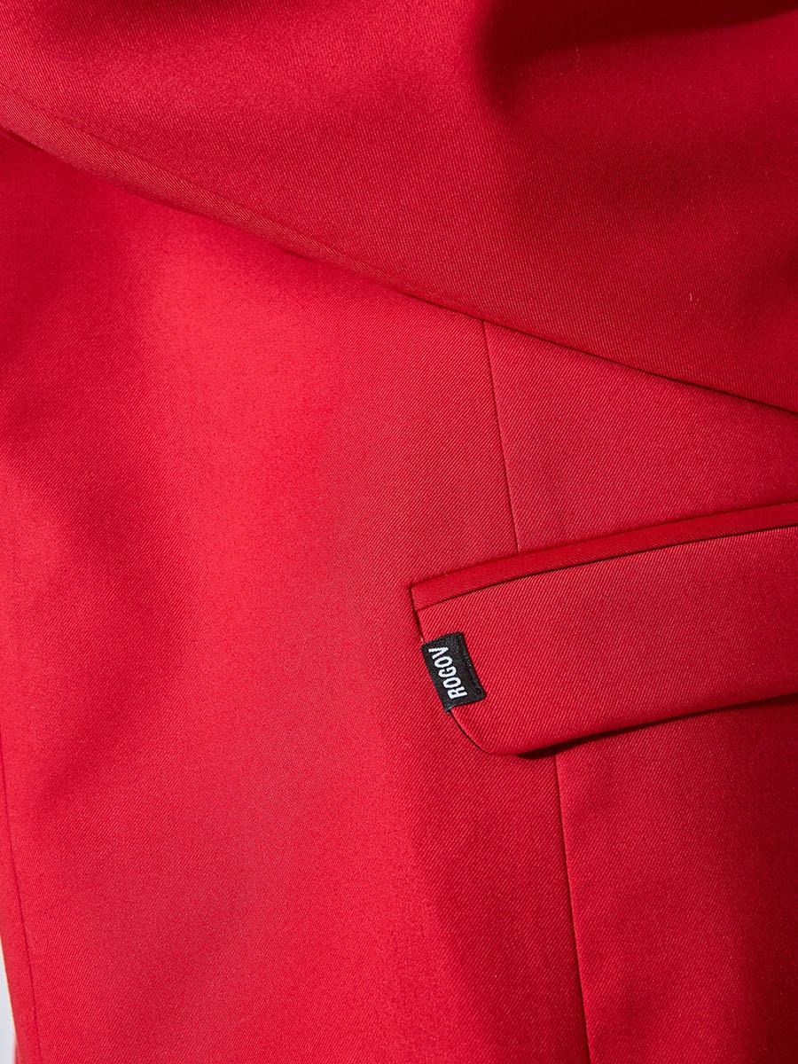 Жакет красный