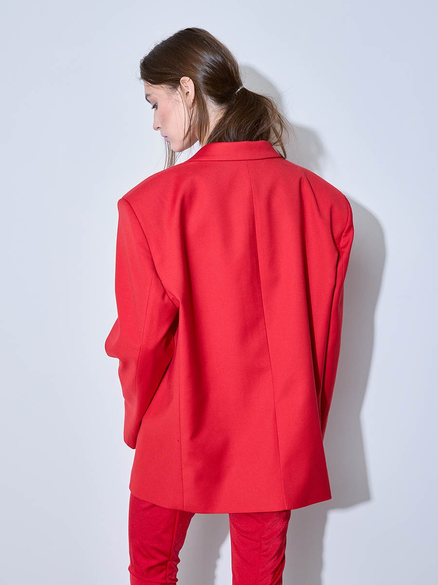 Жакет красный