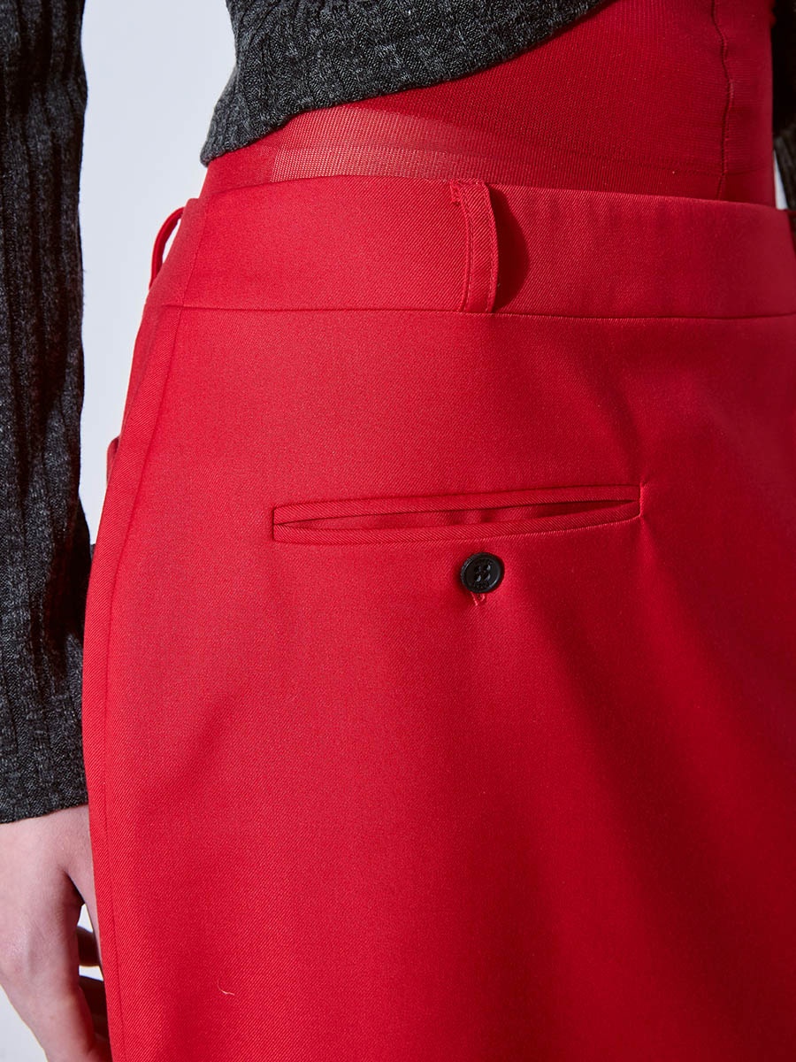 Юбка красная 