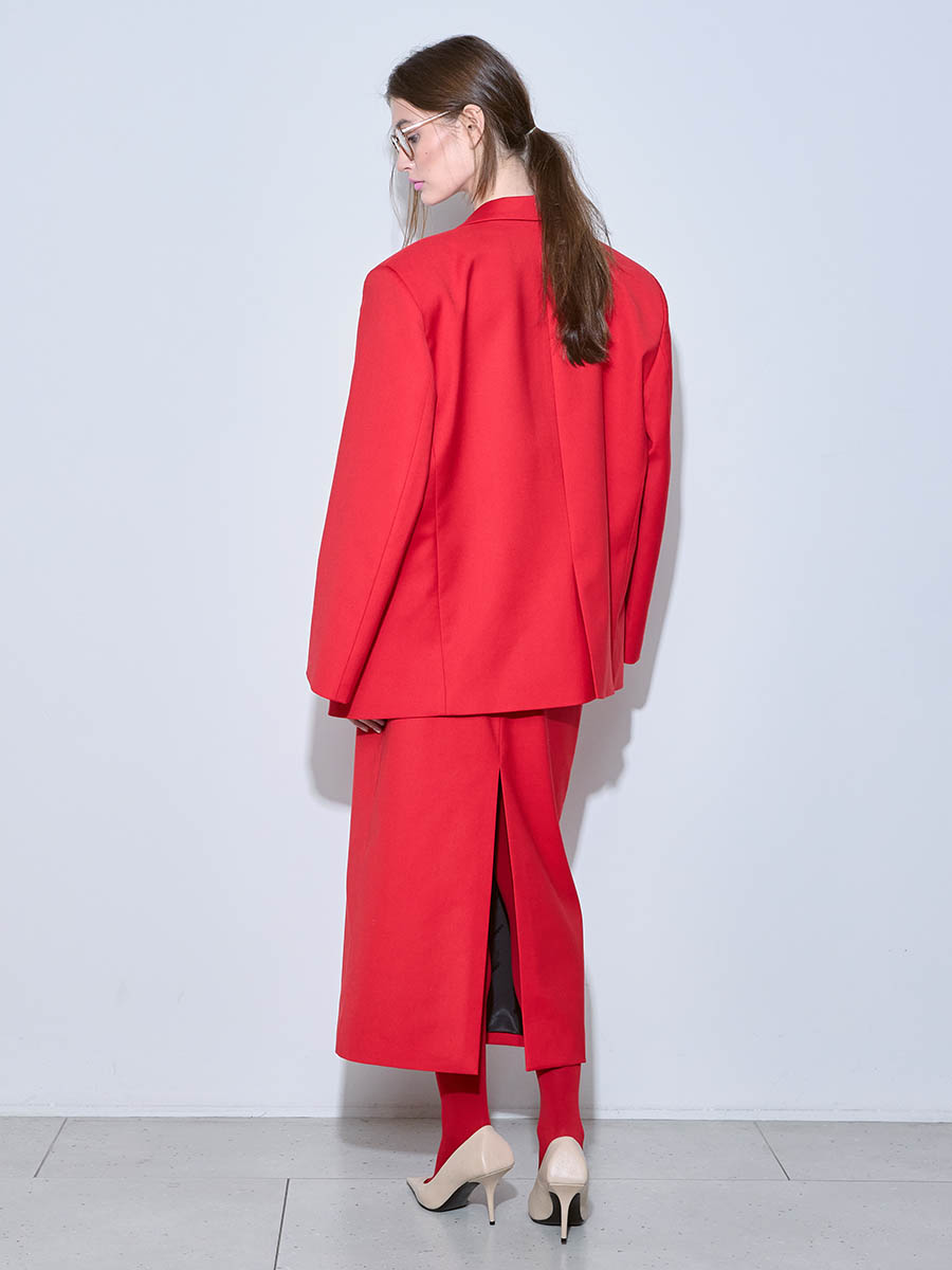 Жакет красный