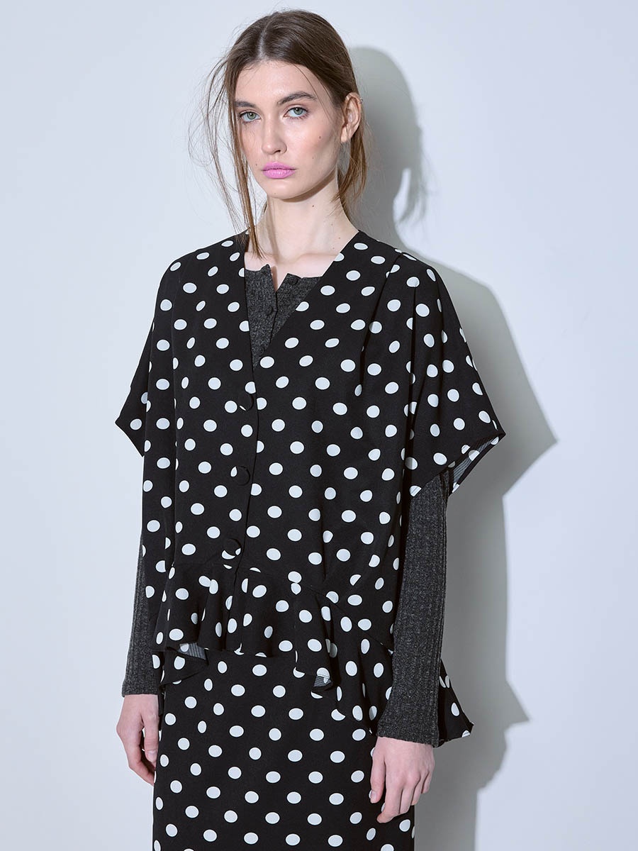 Блуза горох 