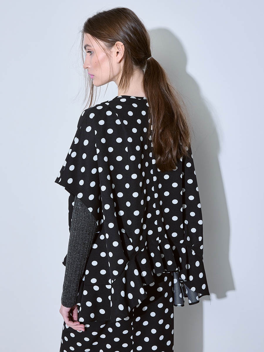 Блуза горох 