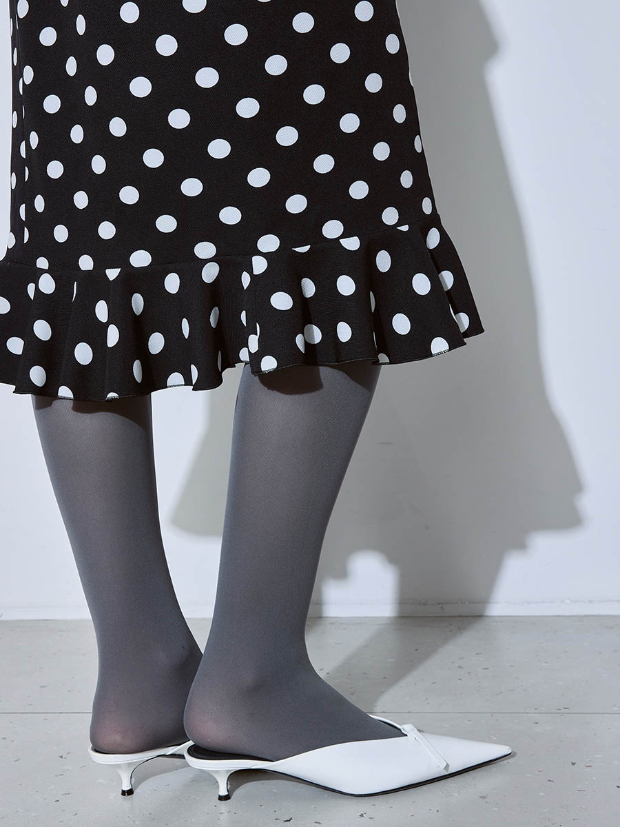 Юбка в горох