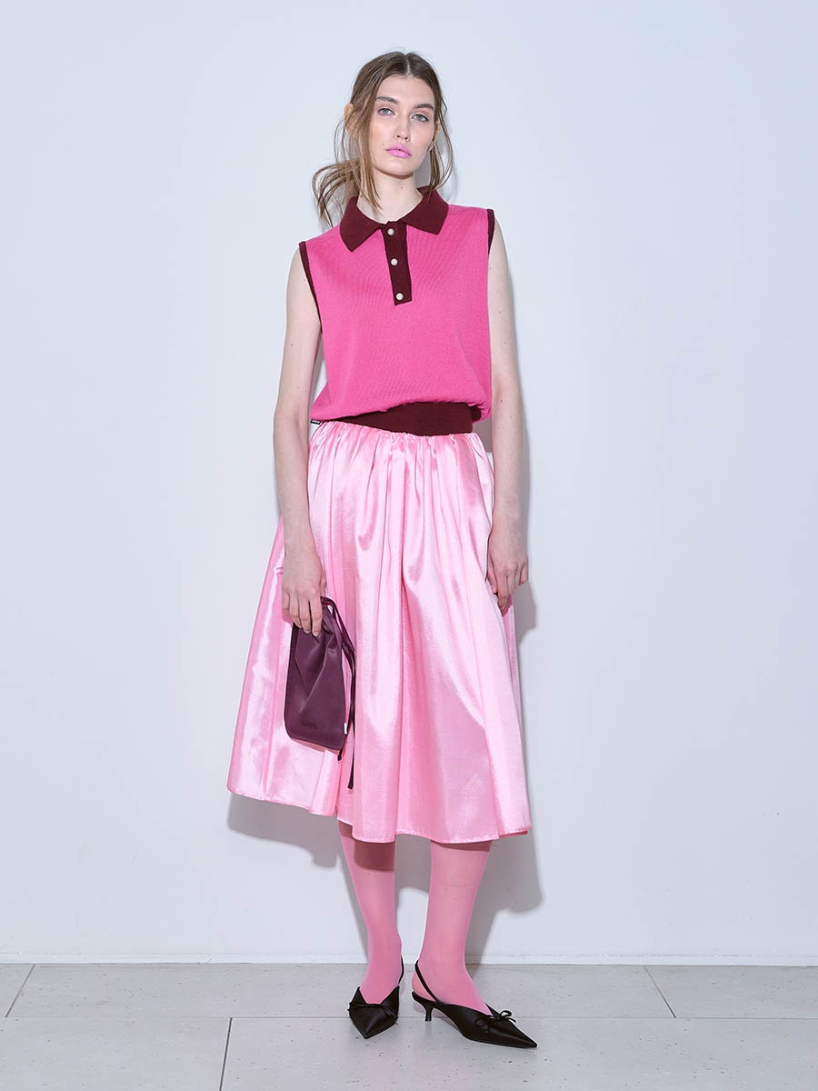 Поло розовое 