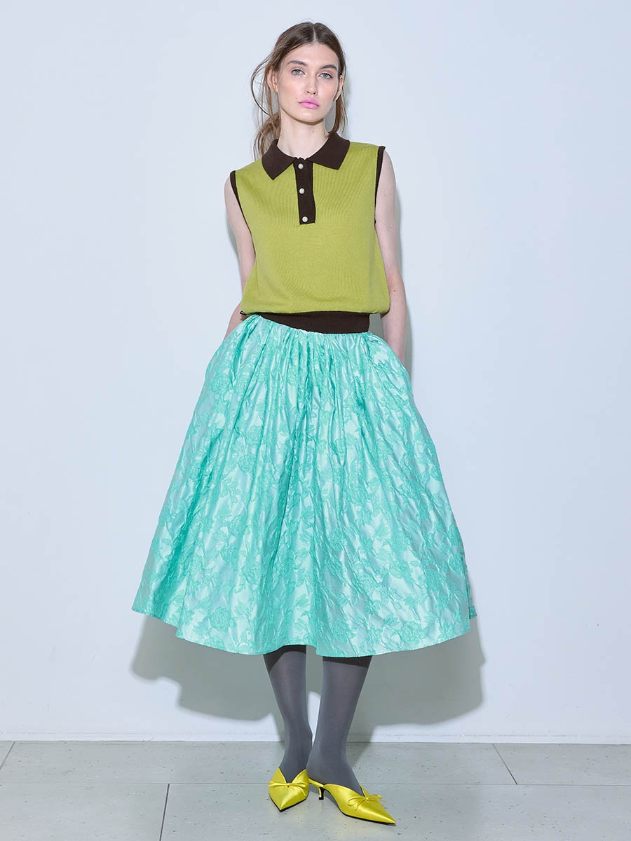 Поло зеленое