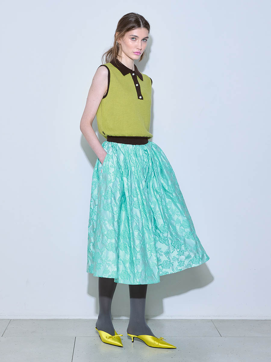 Поло зеленое