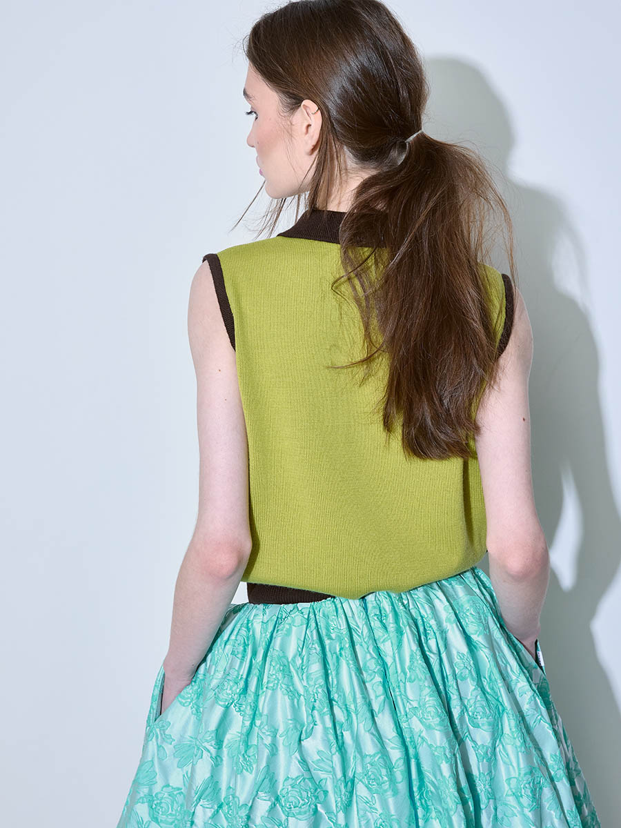 Поло зеленое