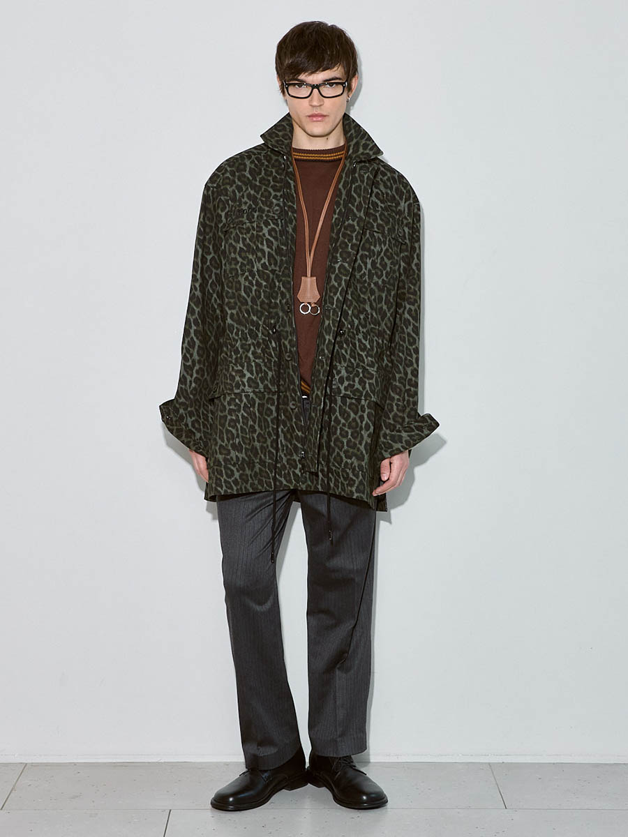 Парка лео хаки