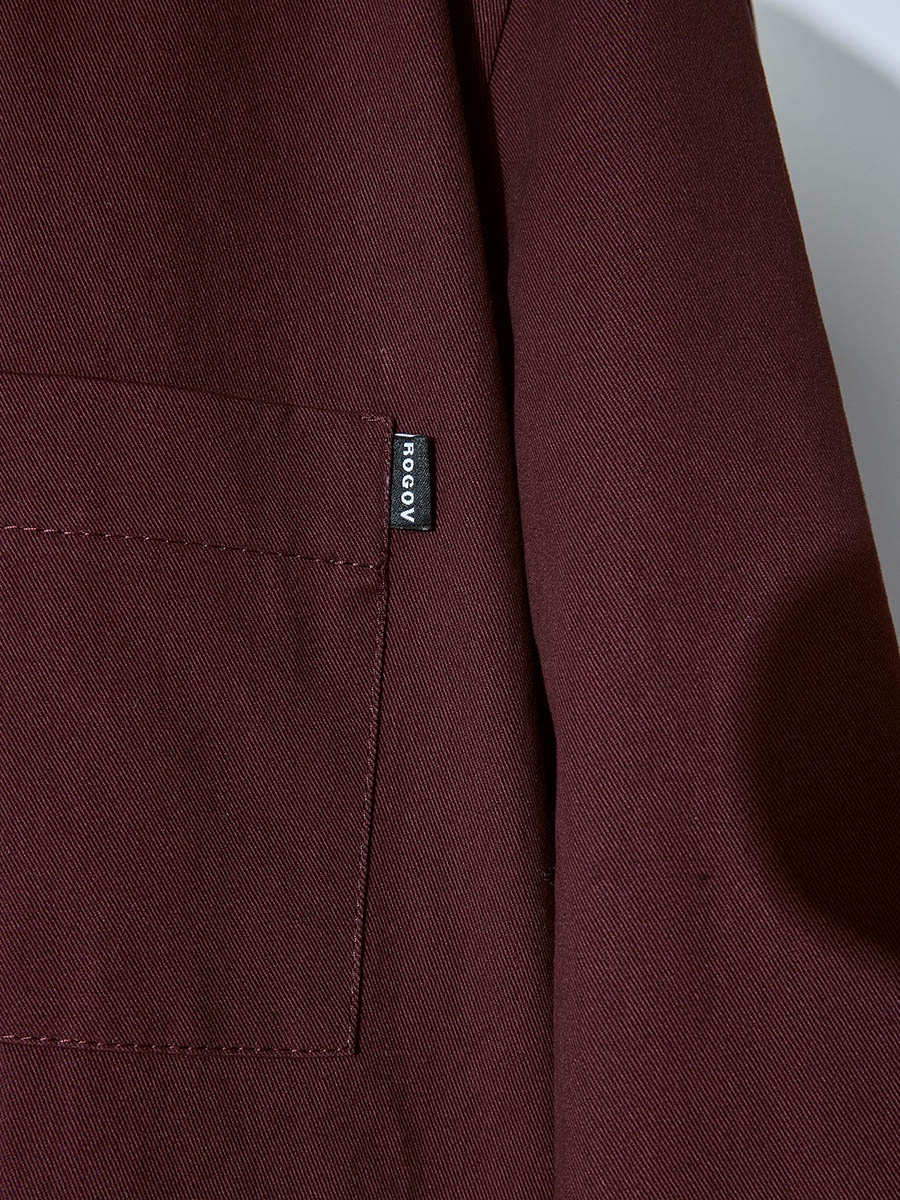 Макинтош бордовый