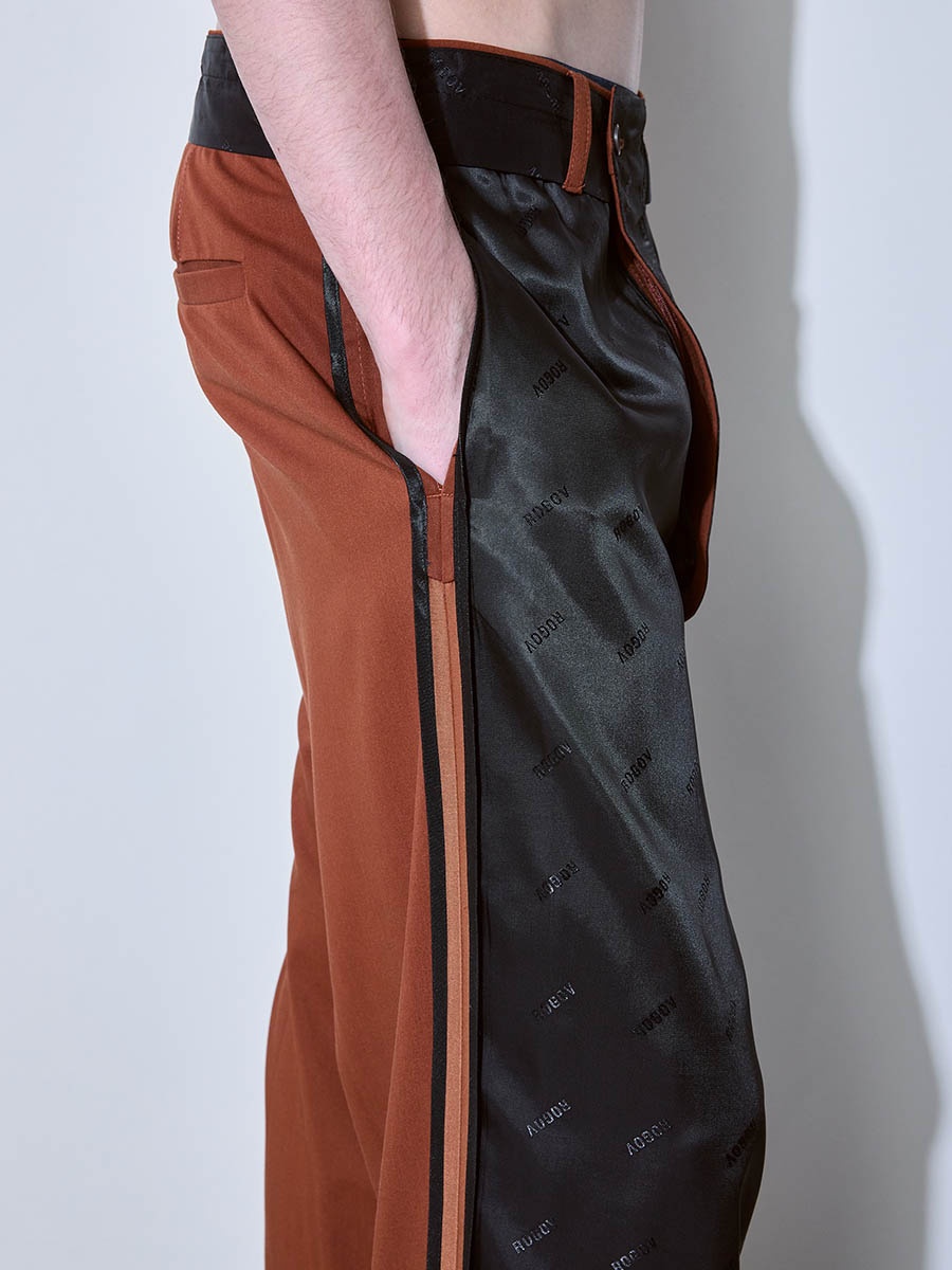 Брюки терракотовые 