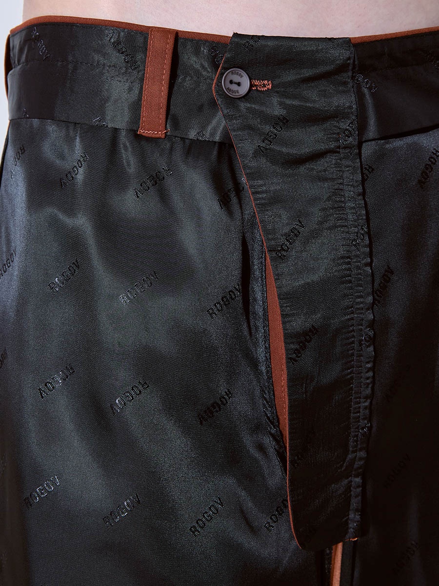 Брюки терракотовые 