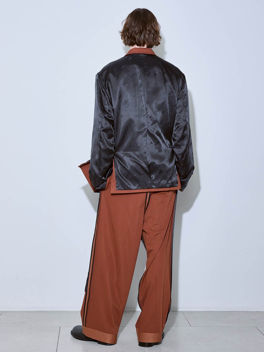 Пиджак терракотовый 