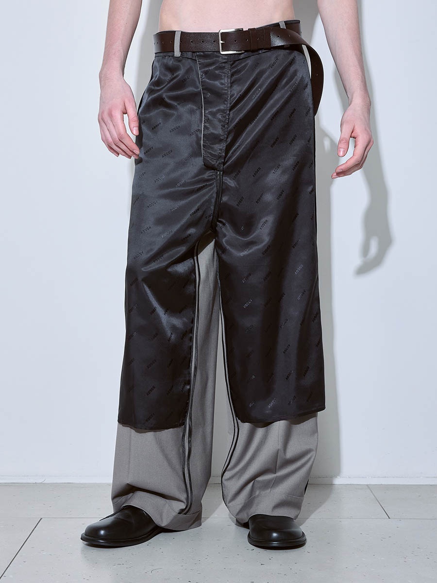 Брюки серые 