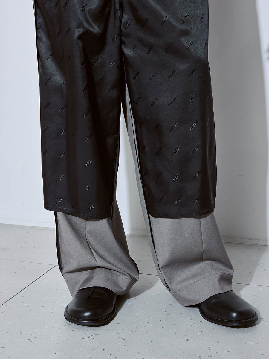 Брюки серые 