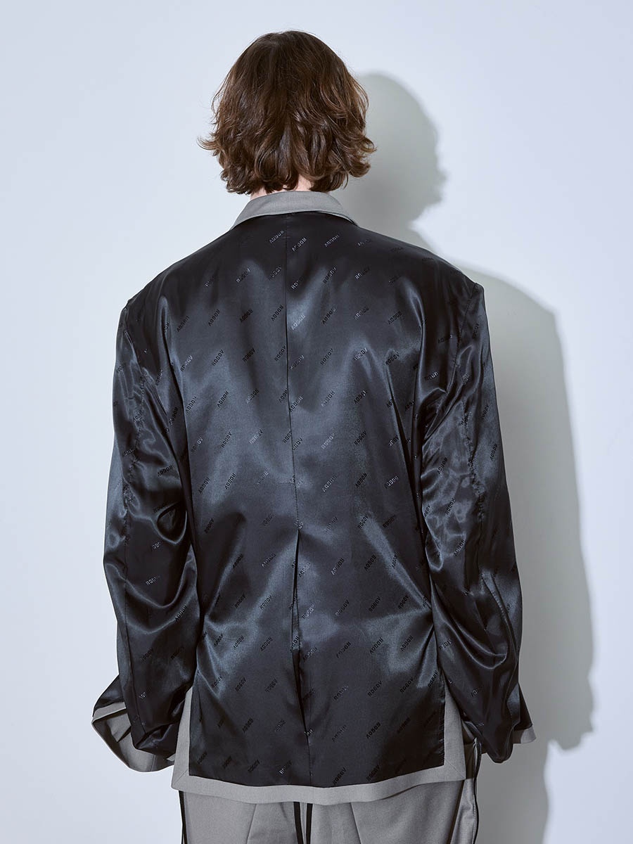 Пиджак серый 