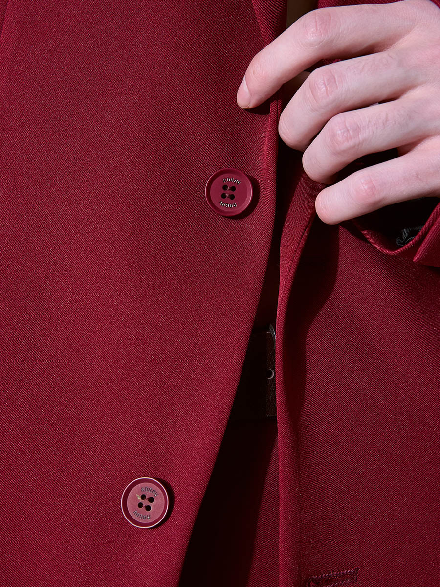 Пиджак бордовый