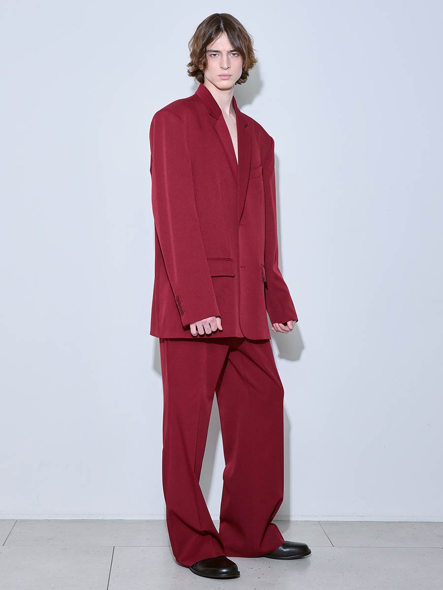 Пиджак бордовый