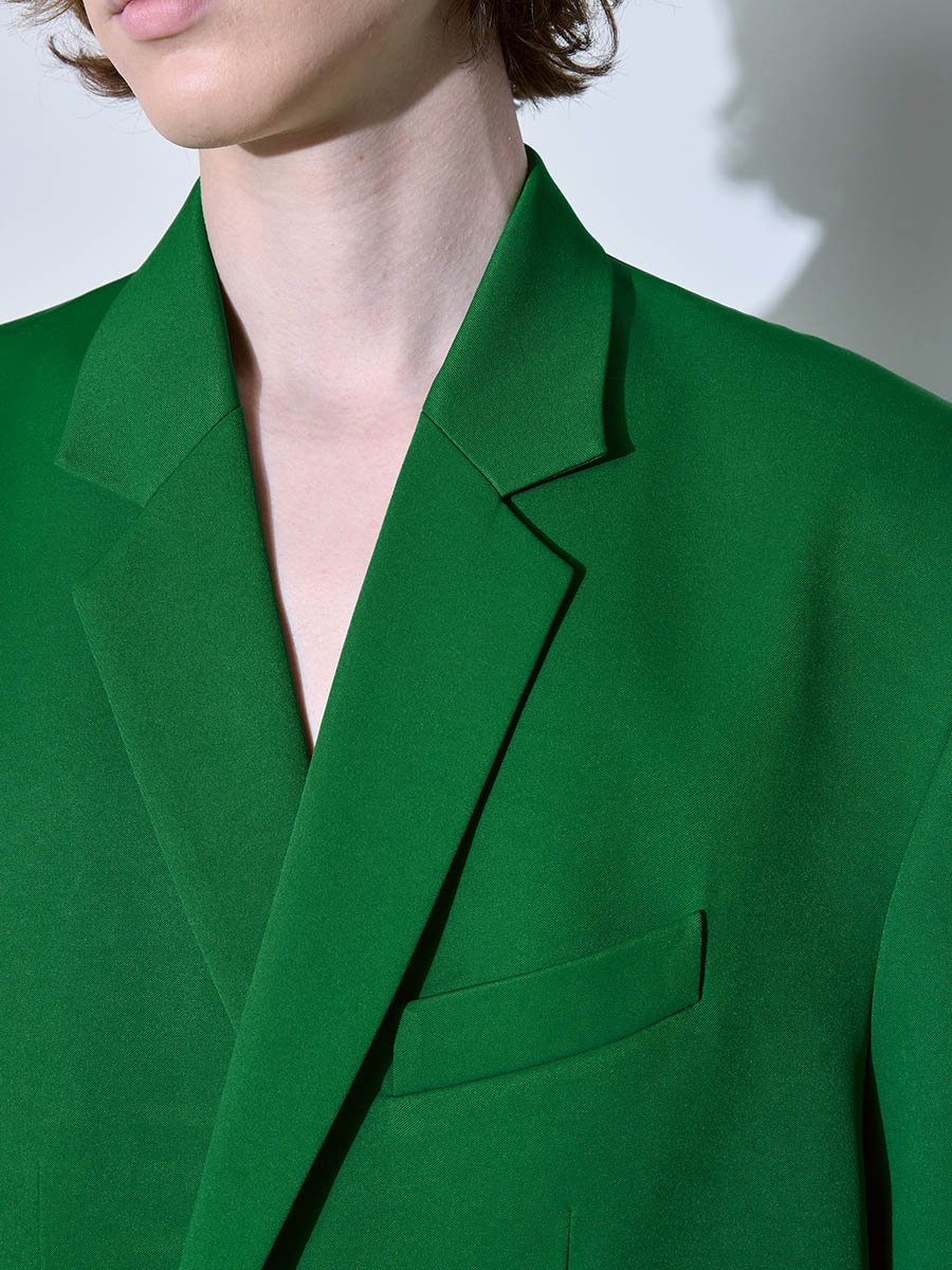 Пиджак зеленый